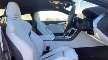BMW M8 Competition - front seats