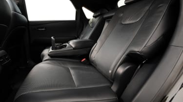 Lexus RX 450h F Sport rear seats