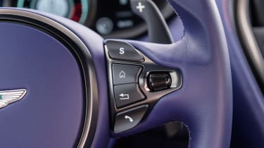 Aston Martin DB11 V8 - steering wheel detail