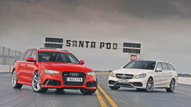 Mercedes E63 AMG vs Audi RS6