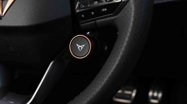 Cupra Tavascan –  Cupra drive mode button