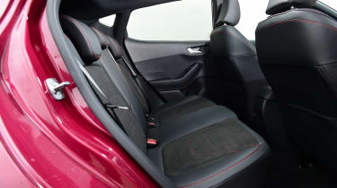 Ford Fiesta facelift - rear seats