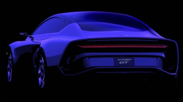 Czinger Hyper GT - rear (blue)