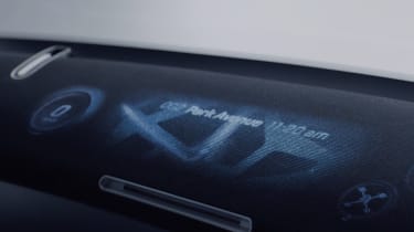 Mercedes Vision Van - video dashboard
