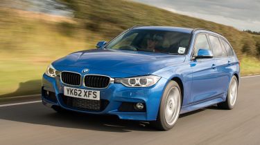 BMW 328i Touring front tracking