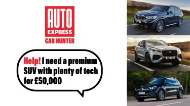 Car Hunter premium SUVs £50k