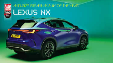 Lexus NX - Mid-size Premium SUV of the Year 2023