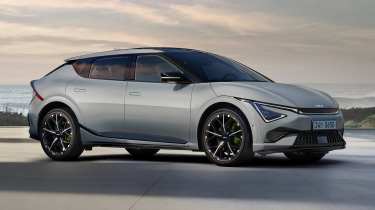 2025 Kia EV6 GT - static front 3/4