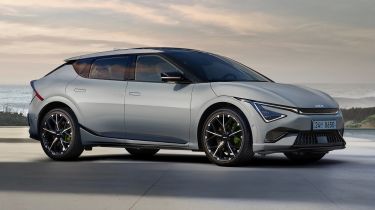 2025 Kia EV6 GT - static front 3/4