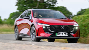 Mazda 6e - front cornering