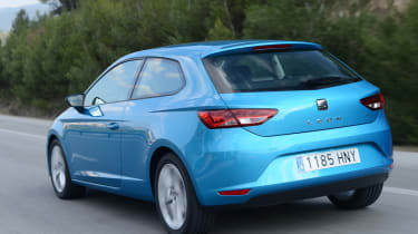 Seat Leon SC 1.4 TSI rear tracking
