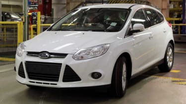 Ford Focus 1.0-litre EcoBoost front three-quarters
