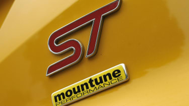 Ford Focus ST Mountune badge