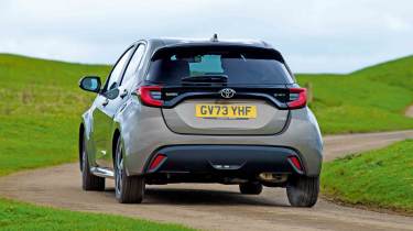 Toyota Yaris - rear corner right