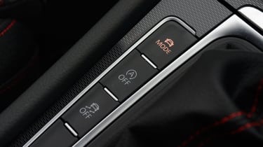 Volkswagen Golf GTI DSG buttons