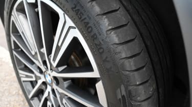 BMW X1 long termer second report - tyre