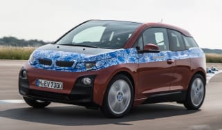 BMW i3 prototype front cornering