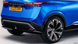 Nissan Juke EV - rear detail (watermarked)