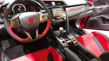 New Honda Civic Type R show - dash