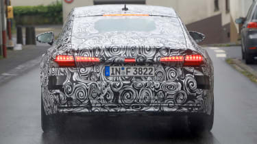 New 2018 Audi A7 spy shot rear
