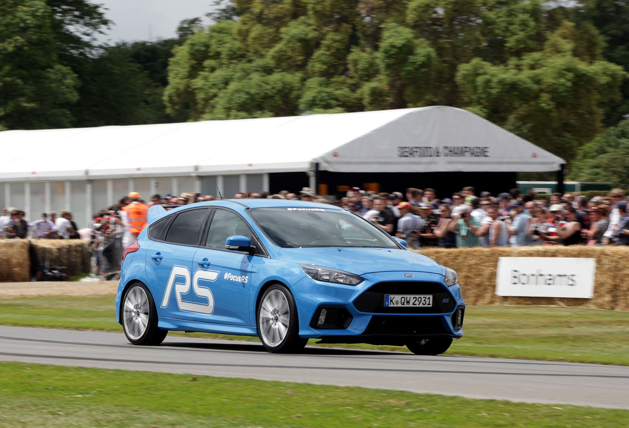 Ken Block in the Ford Focus RS: our passenger ride at Goodwood 2015 ...