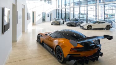 Aston Martin feature - showroom