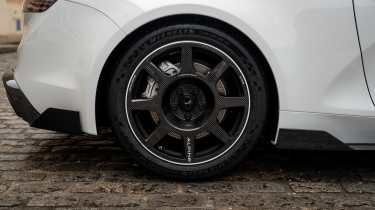 Alpine A110 R 70 while wheel