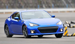 Subaru BRZ front cornering