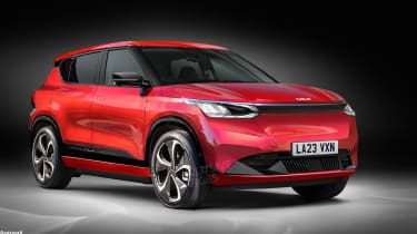 Kia EV4 render front