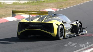 Lotus Evija X on Nurburgring - rear cornering