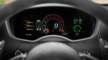 New McLaren 570S Spider - dash
