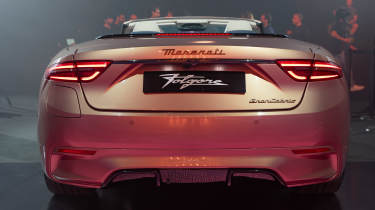 New Maserati GranCabrio Folgore - rear
