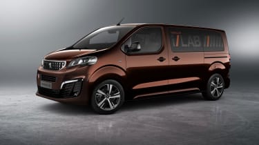 Peugeot Traveller i-Lab Concept - Side Three Quarters 