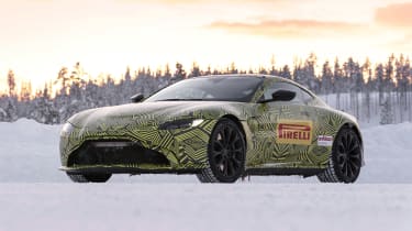 Aston Martin Vantage prototype - front static
