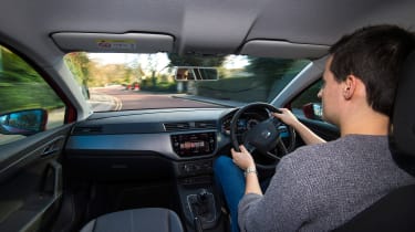 Ford Fiesta vs SEAT Ibiza - Ibiza driving