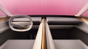 Jaguar Type 00 concept - dash