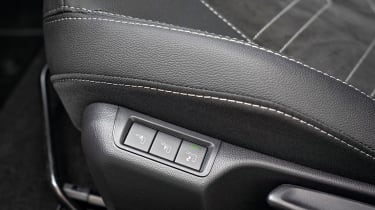 Vauxhall Corsa Electric – seat controls
