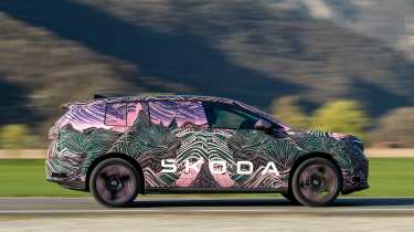 Skoda Peaq prototype - side