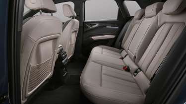 Audi Q4 e-tron facelift - rear seats