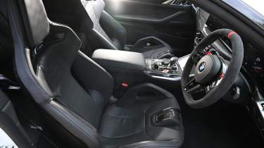 BMW M4 Competition - front seats