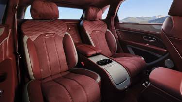 Bentley Bentayga Speed - rear seats