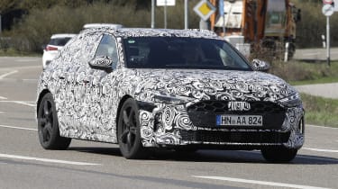 2023 Audi S5 (camouflaged) - front action