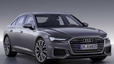 Audi A6 - leaked front grey
