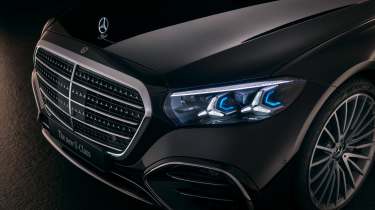 Mercedes S-Class facelift - front detail