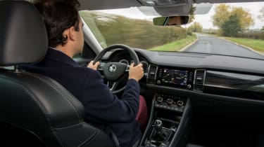 Skoda Kodiaq SUV - Batch driving