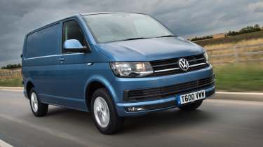 Volkswagen Transporter - front tracking