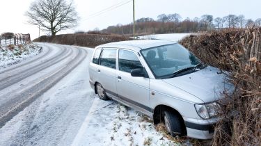 Winter driving, snow, crash, accident