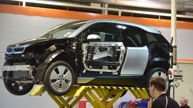 BMW i3 in factory