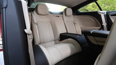 Bentley Continental GT - rear seats 