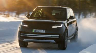 Range Rover Electric - front teaser